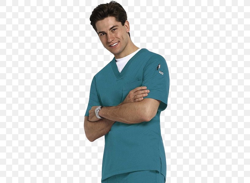 Scrubs Grey's Anatomy T-shirt Top Uniform, PNG, 600x600px, Scrubs, Abdomen, Arm, Blue, Cherokee Inc Download Free