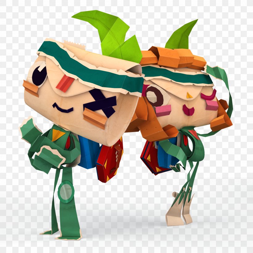 Tearaway Unfolded LittleBigPlanet PlayStation All-Stars Battle Royale PlayStation Vita, PNG, 2600x2600px, Tearaway, Adventure Game, Art, Character, Fictional Character Download Free