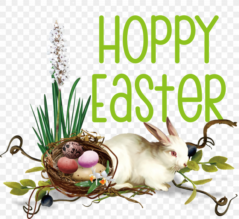 Hoppy Easter Easter Day Happy Easter, PNG, 3000x2753px, Hoppy Easter, Easter Bunny, Easter Day, Floral Design, Happy Easter Download Free