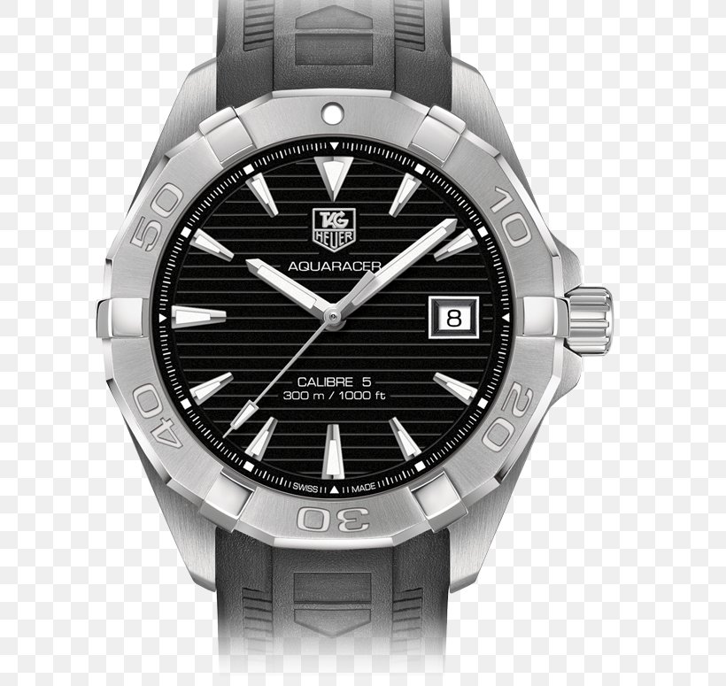 TAG Heuer Aquaracer Calibre 5 TAG Heuer Aquaracer Caliber 5 Watch, PNG, 775x775px, Tag Heuer Aquaracer Calibre 5, Automatic Watch, Brand, Chronograph, Edouard Heuer Download Free