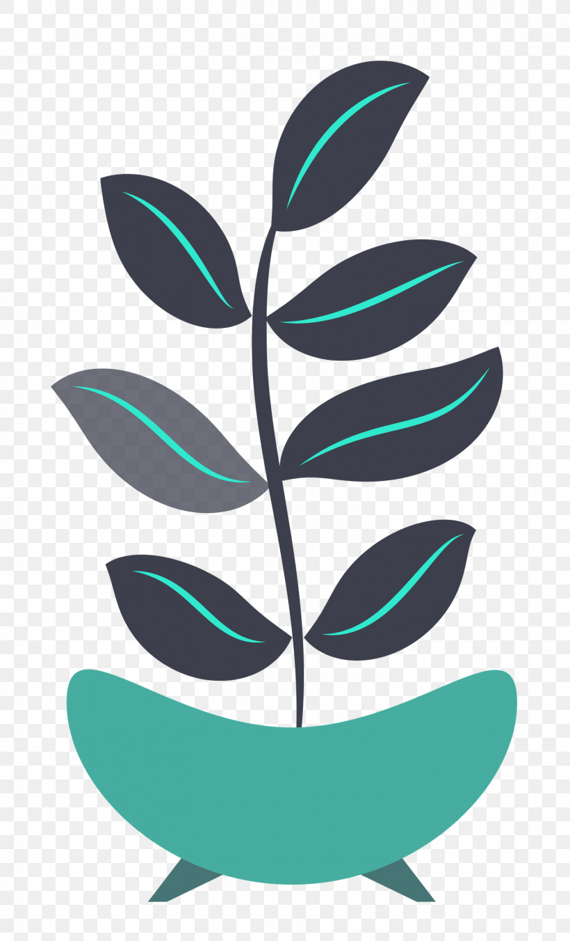 Leaf Plant Stem Line Teal Tree, PNG, 1516x2500px, Leaf, Flower, Geometry, Line, Mathematics Download Free