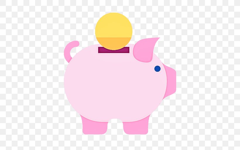 Piggy Bank, PNG, 512x512px, Pink, Piggy Bank, Saving, Snout Download Free
