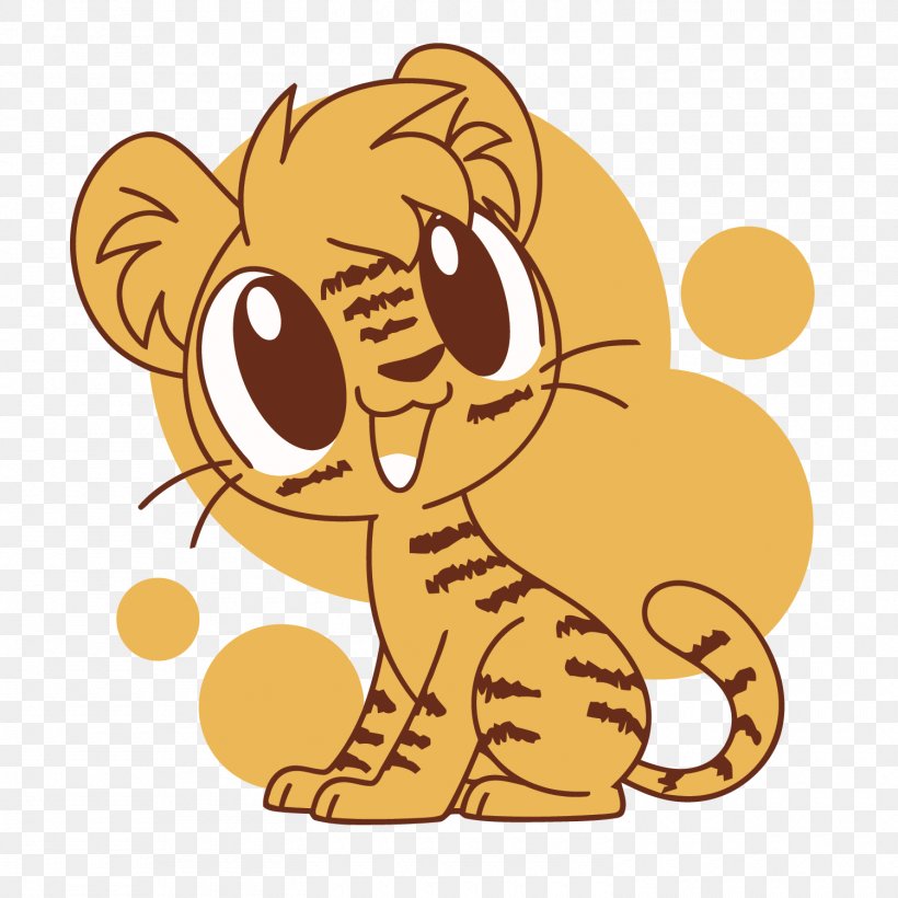 Lion Tiger Cartoon Clip Art, PNG, 1500x1500px, Watercolor, Cartoon, Flower, Frame, Heart Download Free