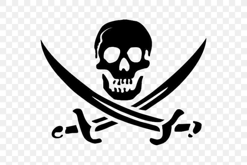 Piracy Logo Jolly Roger Gasparilla Pirate Festival, PNG, 550x550px, Piracy, Black And White, Bone, Brand, Calico Jack Download Free
