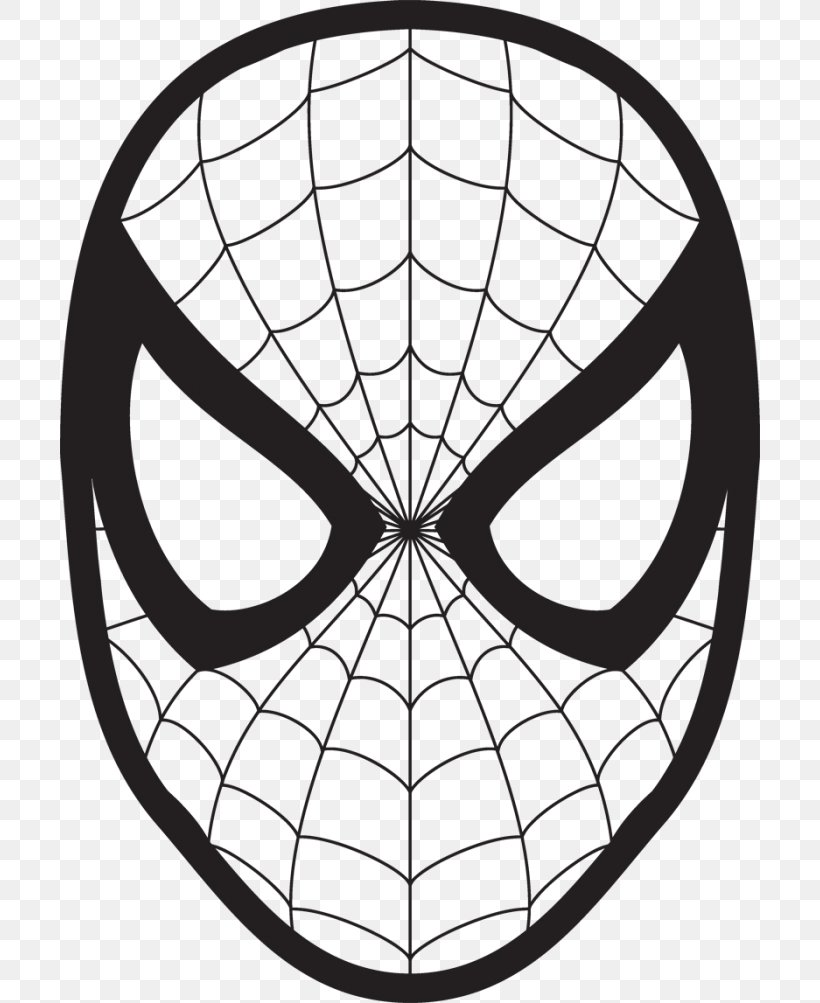 Spider-Man Coloring Book Mask Venom Child, PNG, 700x1003px, Spiderman, Adult, Area, Black And White, Child Download Free