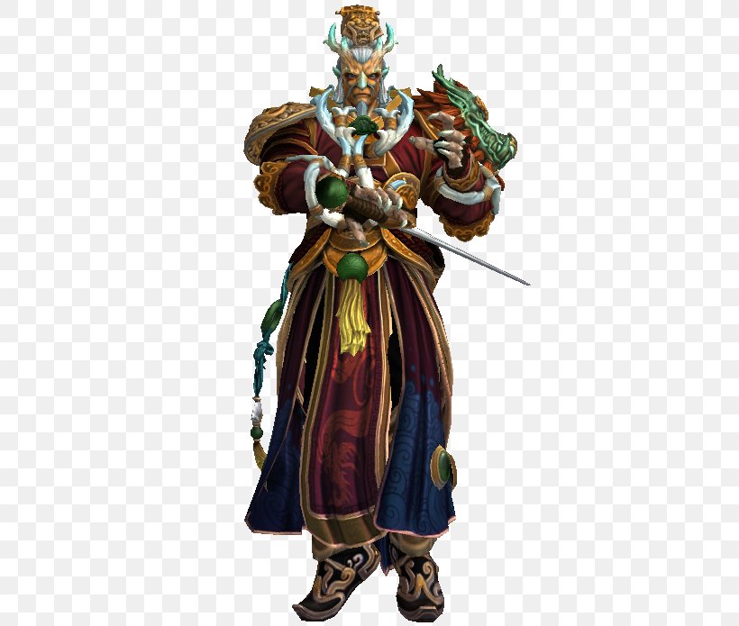 Ao Guang Smite Art Download, PNG, 405x695px, Ao Guang, Action Figure, Art, Costume, Costume Design Download Free