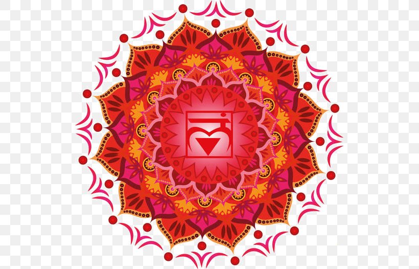 Chakra Muladhara Vishuddha Sahasrara Anahata, PNG, 526x526px, Chakra, Anahata, Kundalini, Mandala, Meditation Download Free
