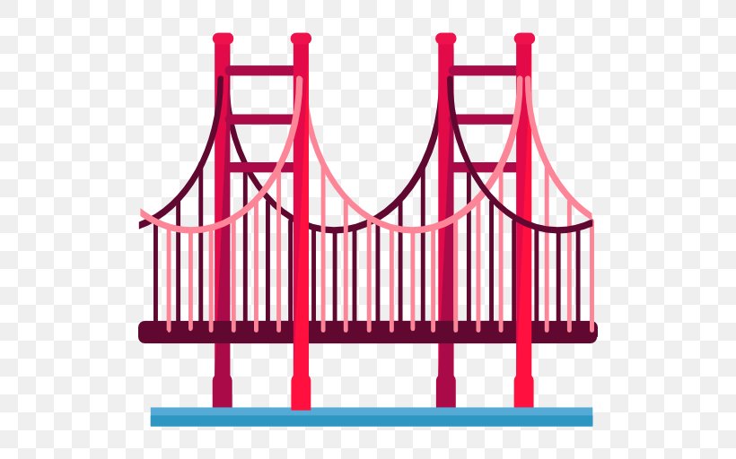 Golden Gate Bridge, PNG, 512x512px, Golden Gate Bridge, Architecture, Area, Bridge, Home Fencing Download Free