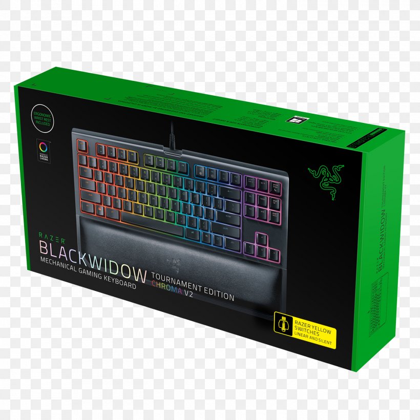 Razer BlackWidow Chroma V2 Computer Keyboard Gaming Keypad Razer Inc. Color, PNG, 1500x1500px, Razer Blackwidow Chroma V2, Color, Computer Keyboard, Display Device, Electronic Instrument Download Free