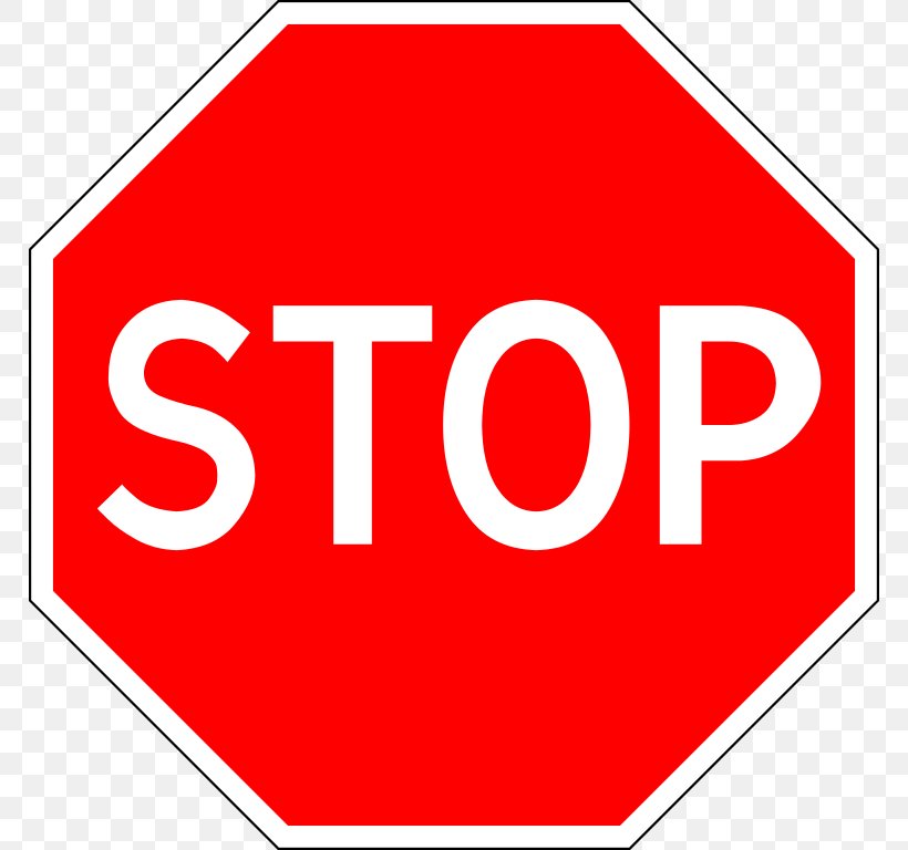 Stop Sign Traffic Sign Clip Art, PNG, 768x768px, Stop Sign, Area, Brand, Logo, Number Download Free