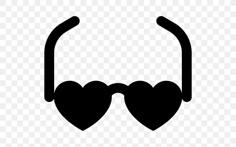 Sunglasses Goggles Clip Art, PNG, 512x512px, Glasses, Black, Black And White, Eyewear, Fashion Download Free