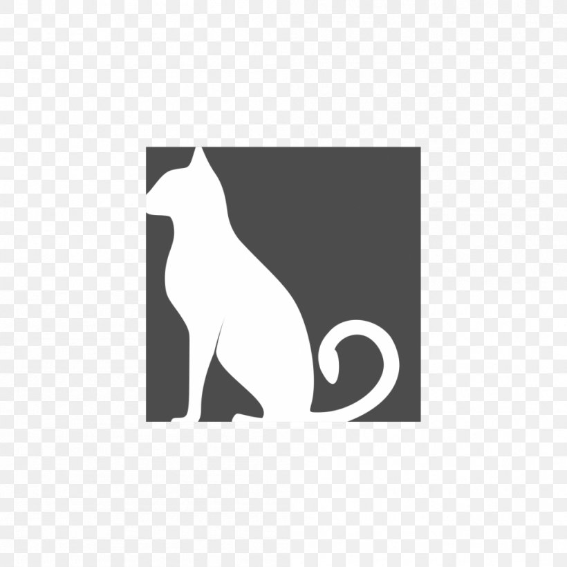 Cat Logo Dog Silhouette Stencil, PNG, 999x999px, Cat, Black, Black And White, Black Cat, Canidae Download Free