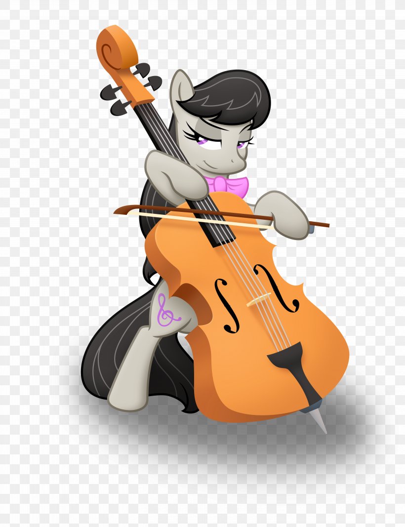 Cello Violin Pony Rarity Viola, PNG, 6000x7810px, Cello, Applejack, Bowed String Instrument, Cartoon, Cellist Download Free