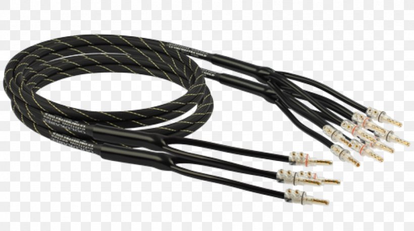 Coaxial Cable Bi-wiring Bi-amping And Tri-amping Electrical Cable Speaker Wire, PNG, 1024x573px, Coaxial Cable, Biamping And Triamping, Biwiring, Cable, Copper Download Free