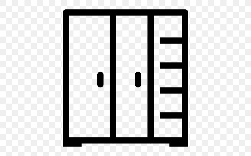 Sliding Door Closet, PNG, 512x512px, Sliding Door, Area, Armoires Wardrobes, Black And White, Cabinetry Download Free