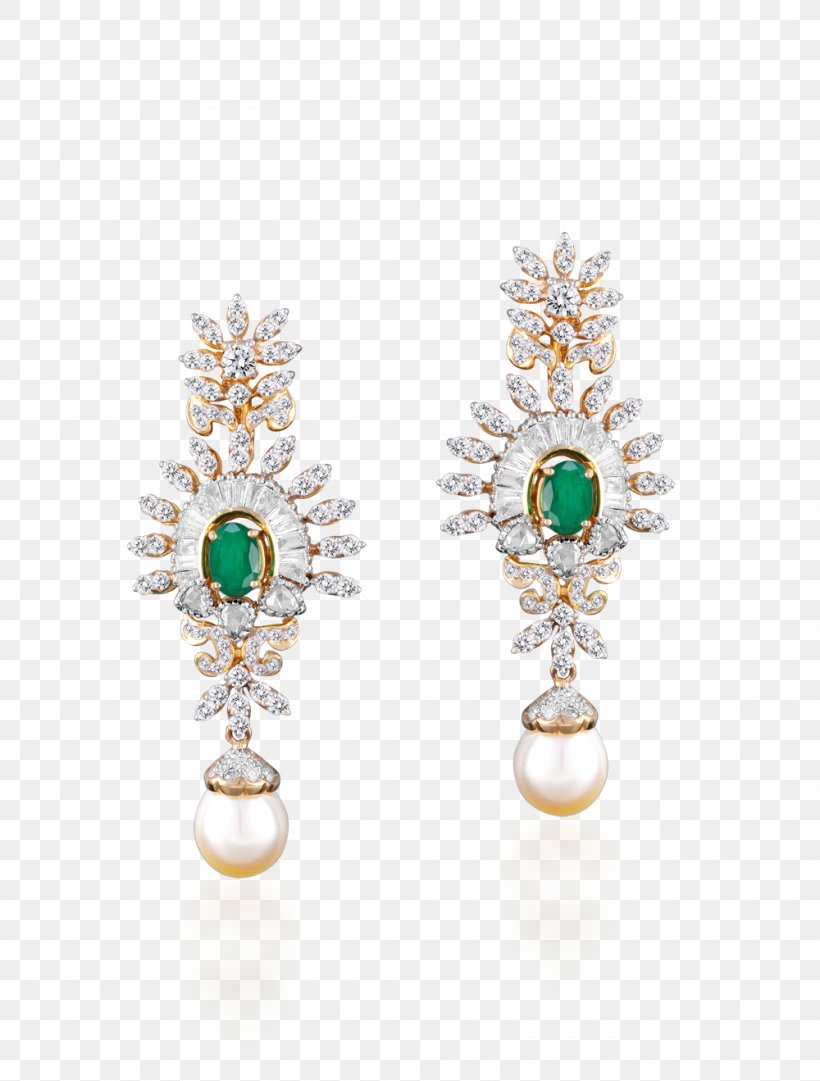 Earring Emerald Jewellery Necklace Diamond, PNG, 1000x1319px, Watercolor, Cartoon, Flower, Frame, Heart Download Free