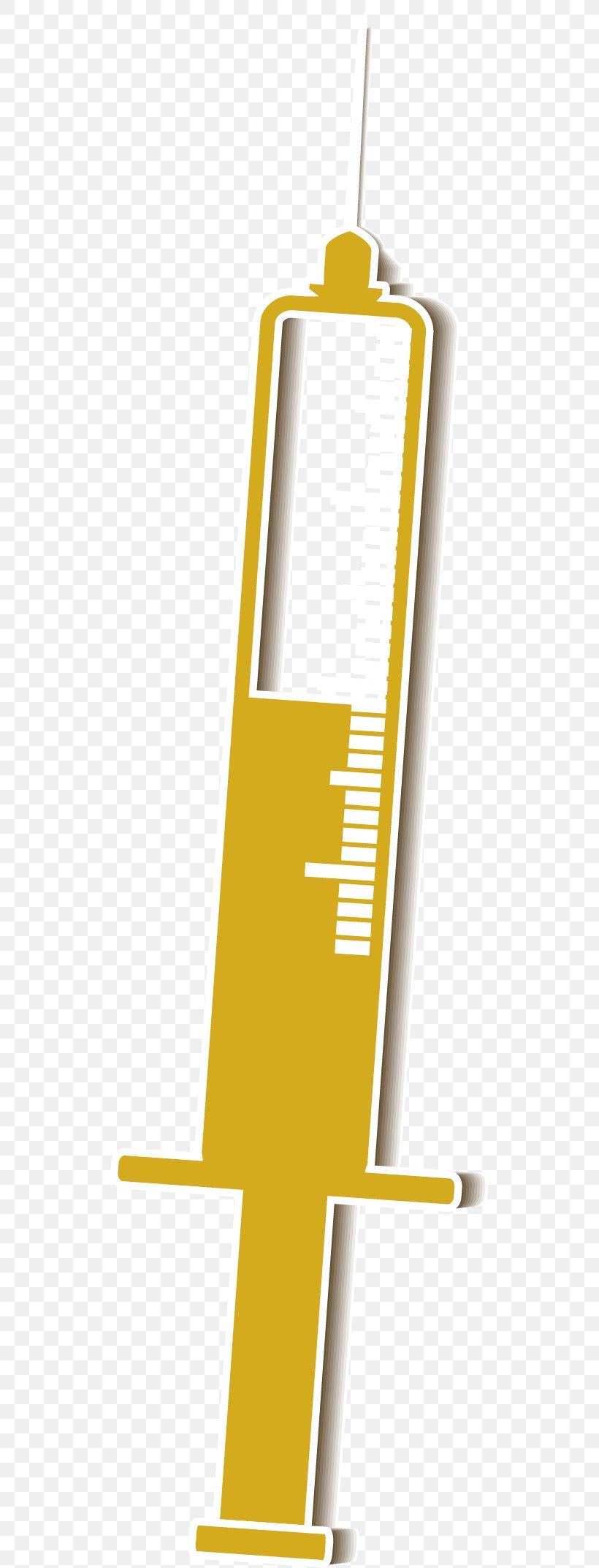 Syringe Yellow Graphic Design Hypodermic Needle Injection, PNG, 518x2144px, Syringe, Brand, Designer, Diagram, Google Images Download Free