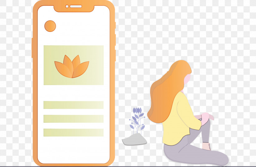 Yellow Mobile Phone Case Cartoon Footwear Finger, PNG, 3000x1963px, Iphone, Cartoon, Finger, Footwear, Mobile Download Free