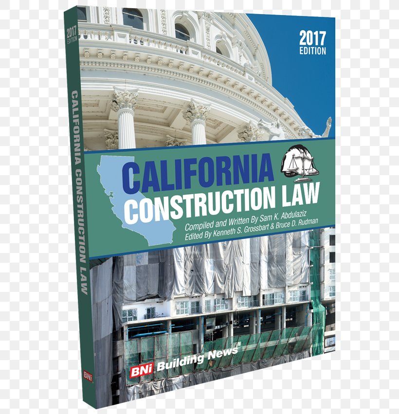 Acret's California Construction Law Manual California Construction Law Digests National Construction Law Manual, PNG, 598x851px, California, Book, Brand, Construction, Construction Contract Download Free