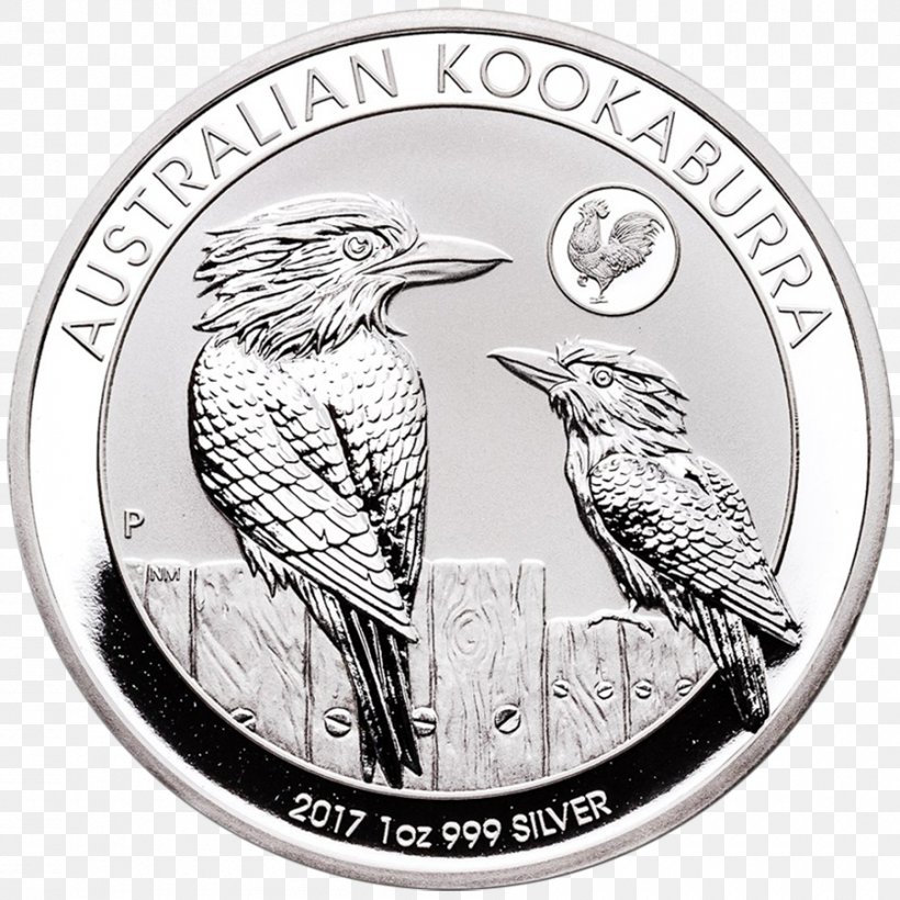 Bullion Coin Perth Mint Australian Silver Kookaburra, PNG, 900x900px, Coin, Australia, Australian Dollar, Australian Silver Kookaburra, Beak Download Free