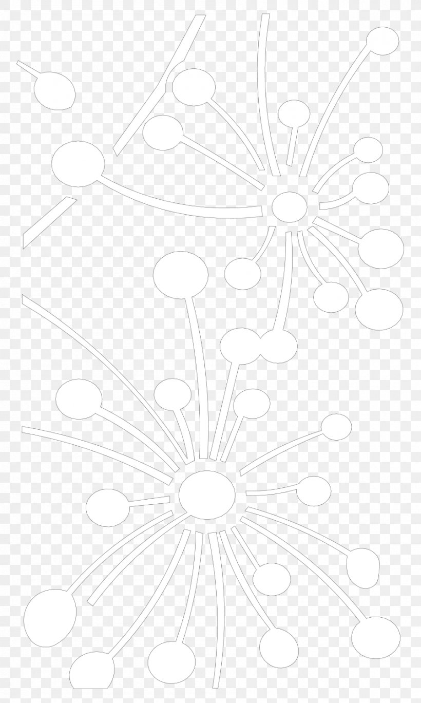 White Line Art Point Font, PNG, 898x1500px, White, Black And White, Branch, Branching, Drawing Download Free