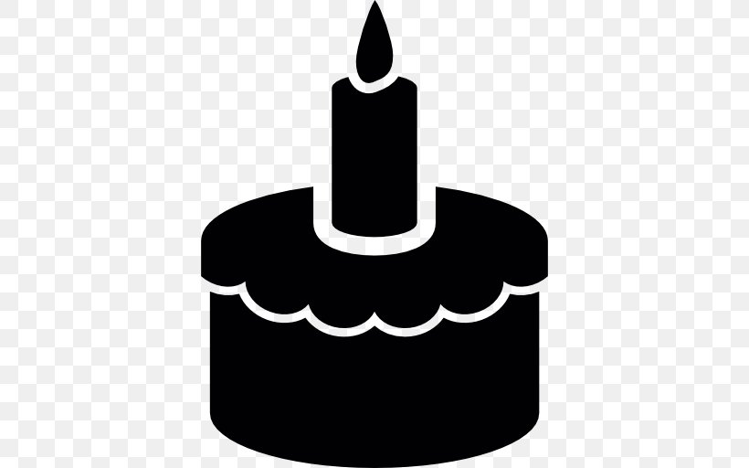 Birthday Cake, PNG, 512x512px, Birthday Cake, Birthday, Black, Black And White, Cake Download Free