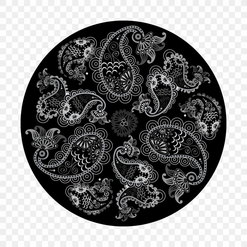 Motif Background, PNG, 1200x1200px, Paisley, Apollo Design Technology Inc, Black, Black And White, Dishware Download Free