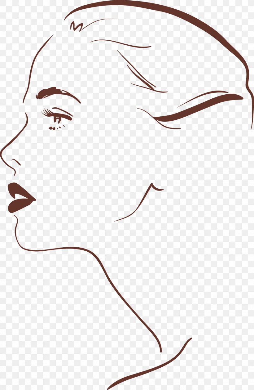 Vector Graphics Drawing Image Illustration, PNG, 1267x1943px, Drawing, Art, Beauty, Bijin, Cheek Download Free