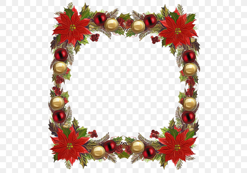 Christmas Decoration, PNG, 554x576px, Christmas Decoration, Flower, Holly, Interior Design, Leaf Download Free