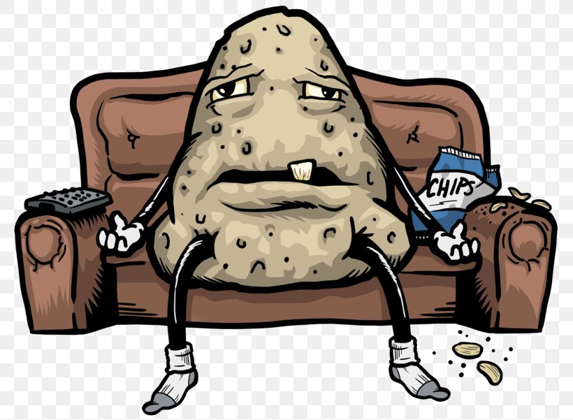 Couch Potato Chair Drawing, PNG, 800x601px, Couch Potato, Art, Cartoon, Chair, Com Download Free