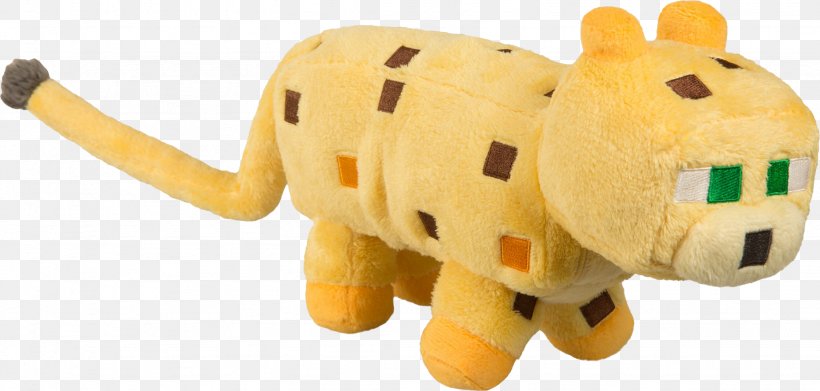 Minecraft Ocelot Stuffed Animals & Cuddly Toys Plush Jinx, PNG, 1844x881px, Minecraft, Animal Figure, Carnivoran, Cat Like Mammal, Doll Download Free