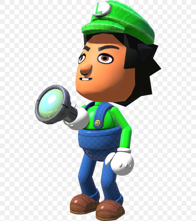 Nintendo Land Luigi S Mansion Wii U Mario Yoshi Png 530x924px Nintendo Land Action Figure Cartoon