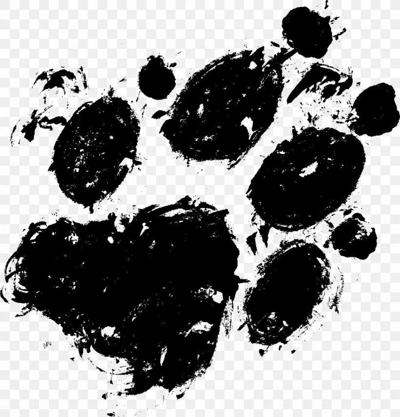 Printing Paw Clip Art, PNG, 980x1024px, Printing, Black And White, Color, Ink, Monochrome Download Free
