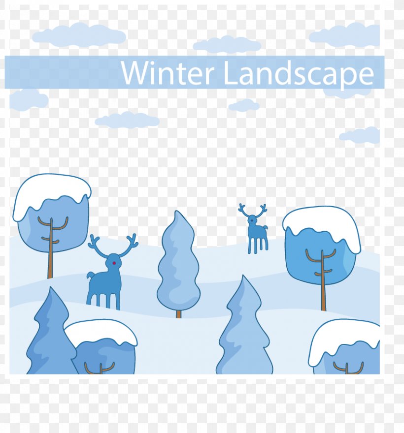 Reindeer Euclidean Vector Clip Art, PNG, 851x914px, Reindeer, Area, Blue, Christmas, Christmas Card Download Free