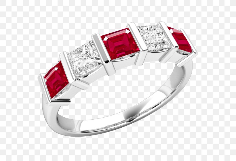 Ruby Earring Eternity Ring Diamond, PNG, 560x560px, Ruby, Body Jewelry, Brilliant, Diamond, Diamond Cut Download Free