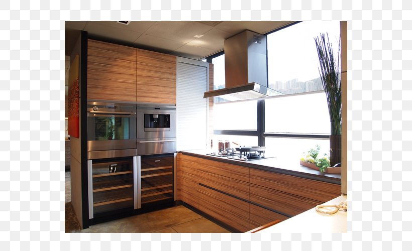 Window Interior Design Services Floor Kitchen, PNG, 562x500px, Window, Cabinetry, Countertop, Floor, Flooring Download Free