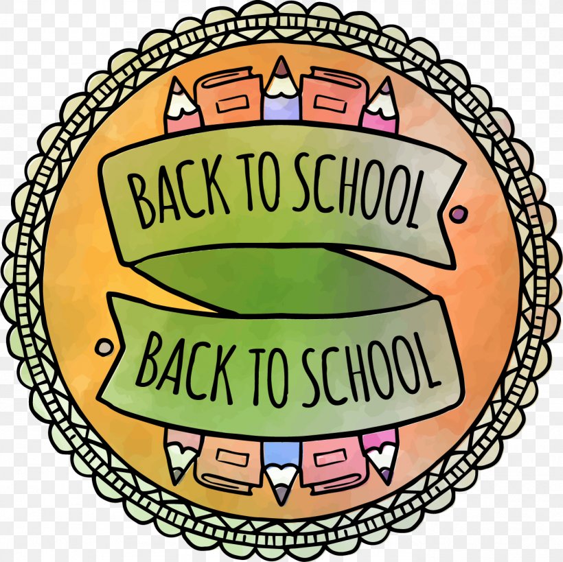 First Day Of School, PNG, 1384x1384px, Watercolor Painting, Area, Badge, Brand, Clip Art Download Free