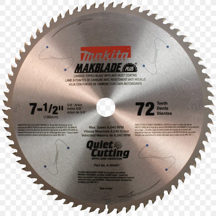 Miter Saw Blade Circular Saw Makita, PNG, 1500x1500px, Miter Saw, Blade, Brand, Circular Saw, Crosscut Saw Download Free