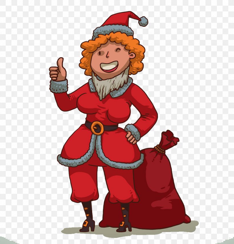 Santa Claus Reindeer Christmas Gift Illustration, PNG, 957x1000px, Santa Claus, Art, Cartoon, Christmas, Christmas Eve Download Free