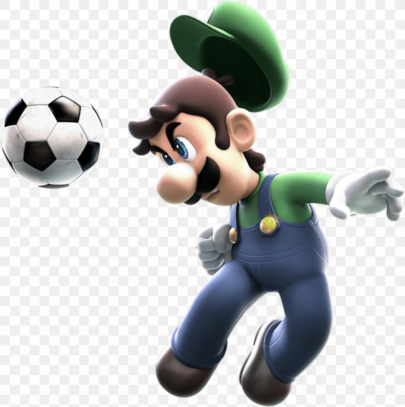 Mario Sports Superstars Luigi Super Mario Strikers Mario Strikers Charged Mario Sports Mix, PNG, 1233x1241px, Mario Sports Superstars, Action Figure, Ball, Figurine, Football Download Free