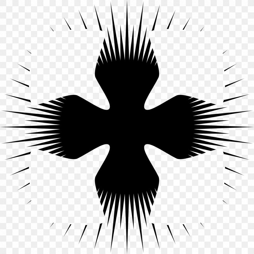 Saint Gayane Church Crosses In Heraldry, PNG, 2400x2400px, Cross, Black And White, Catholicos, Crosses In Heraldry, Goods Download Free
