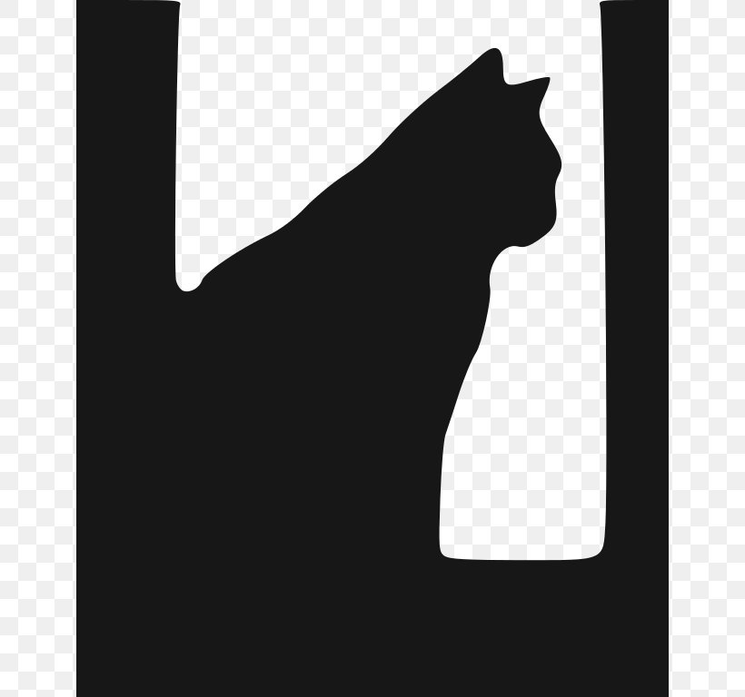 Cat Silhouette Wikimedia Commons Clip Art, PNG, 652x768px, Cat, Black, Black And White, Black Cat, Carnivoran Download Free