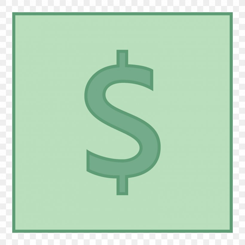 Dollar Sign, PNG, 1600x1600px, Bank, Aqua, Asset, Brand, Green Download Free