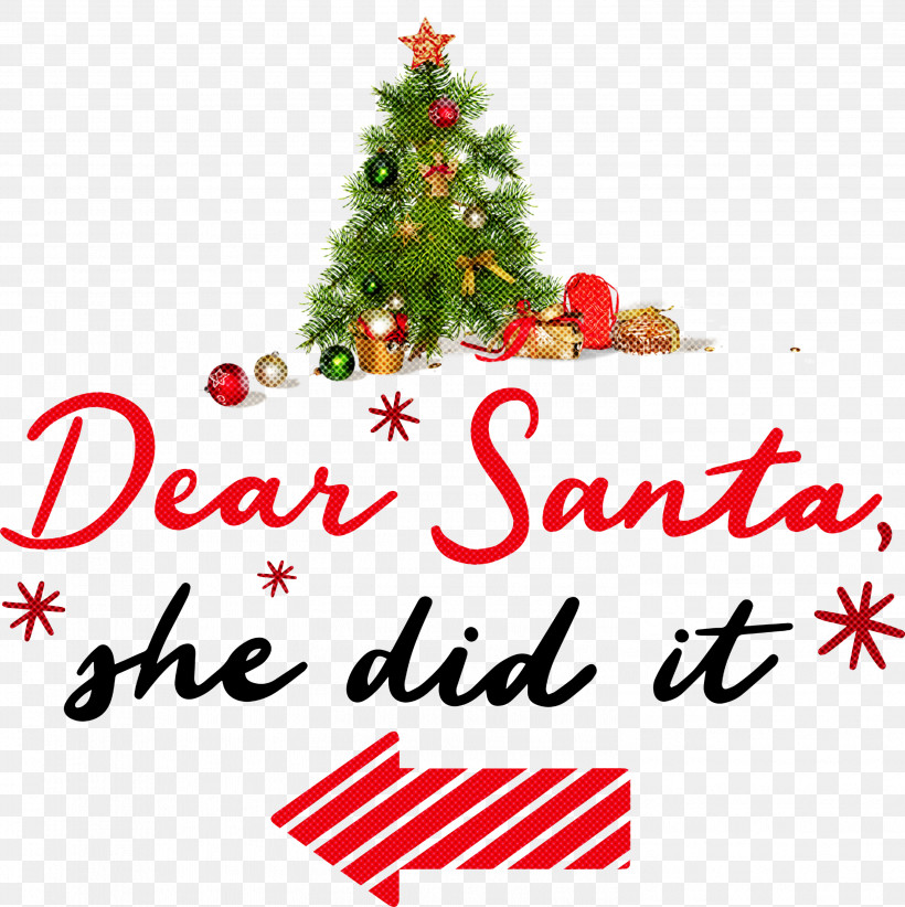 Dear Santa Santa Claus Christmas, PNG, 2991x3000px, Dear Santa, Christmas, Christmas Day, Christmas Ornament, Christmas Ornament M Download Free