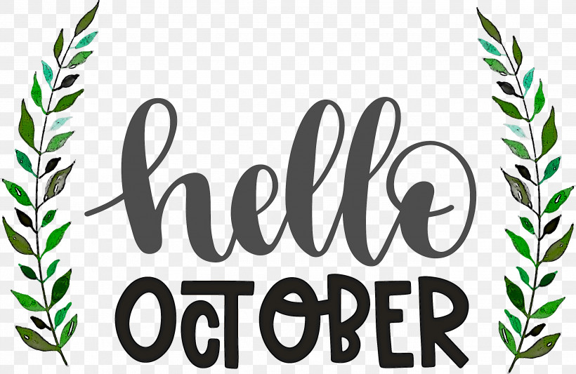 Hello October Autumn, PNG, 2799x1820px, Hello October, Autumn, Biology, Commodity, Flower Download Free