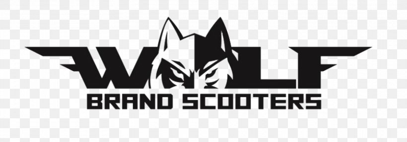 Logo Scooter Brand Wolf Product, PNG, 1819x640px, Logo, Black And White, Brand, Monochrome, Peugeot Speedfight Download Free