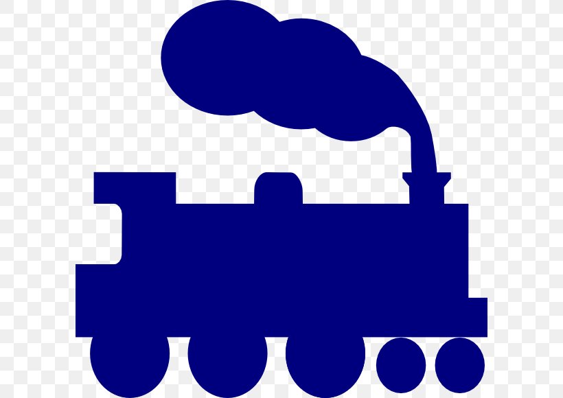 Train Rail Transport Steam Locomotive Clip Art, PNG, 600x580px, Train, Area, Blue, Caboose, Electric Blue Download Free