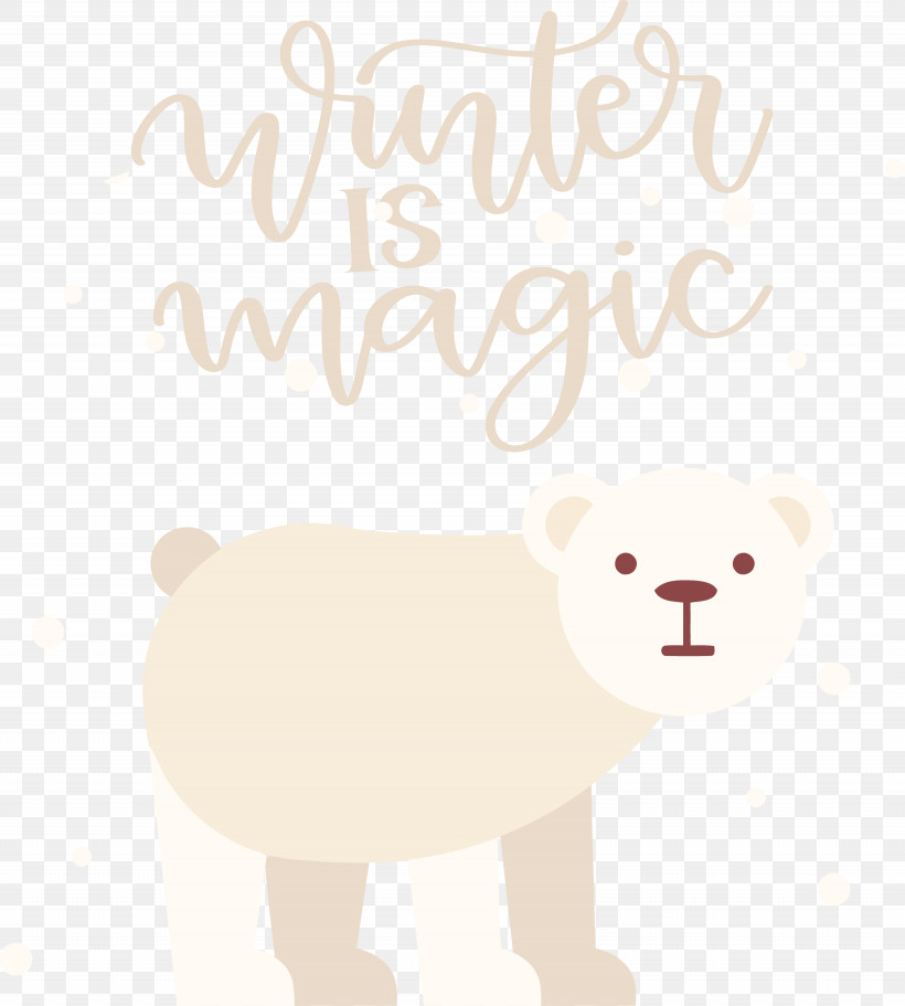 Winter Is Magic Hello Winter Winter, PNG, 2665x2961px, Winter Is Magic, Bears, Biology, Cartoon, Dog Download Free