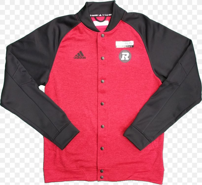 Jacket Ottawa Redblacks T-shirt Sleeve Adidas, PNG, 1024x937px, Jacket, Adidas, Black, Cap, Clothing Download Free