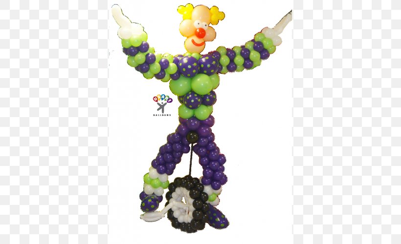 Balloon Modelling Toy Clown Circus, PNG, 500x500px, Balloon, April, Balloon Modelling, Centrepiece, Circus Download Free
